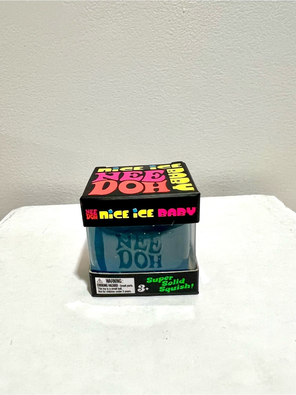 NeeDoh Nice Ice Baby Blue Super Solid Squish